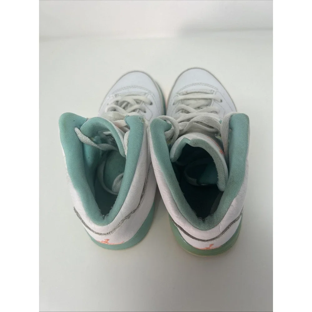 Nike Air Jordan Retro 5 (TD) 'White Light' Sneakers Toddler Size 10C‎ 725172-100